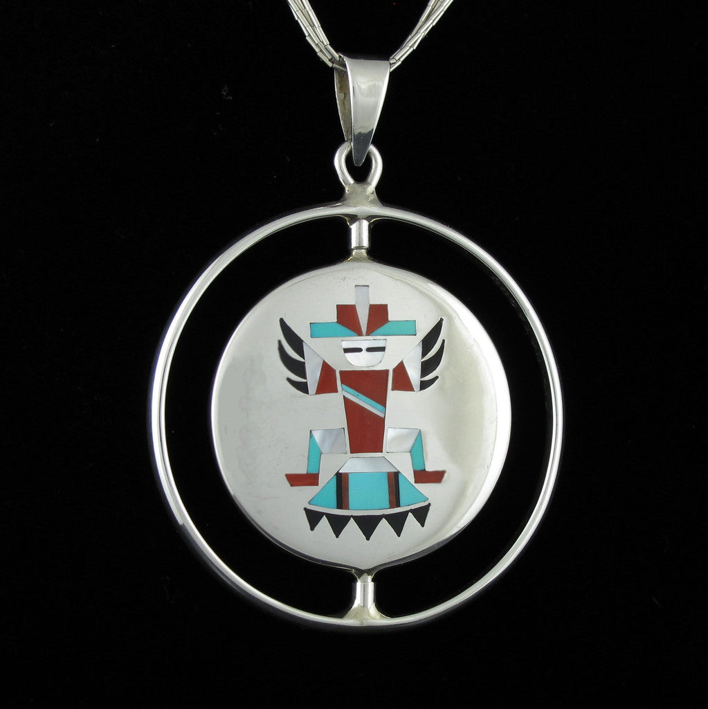 Zuni Reversible Pendant