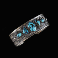 Hand Crafted Turquoise Bracelet