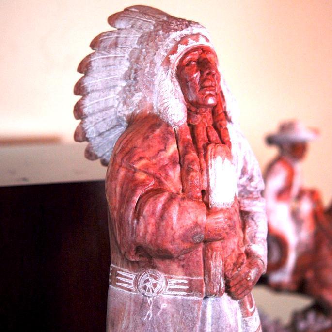 "Chief Brown" Sculpture