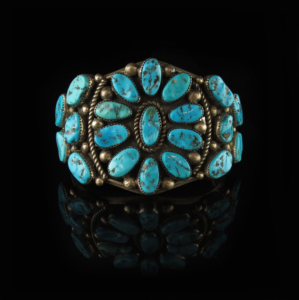 Vintage Traditional Turquoise Bracelet