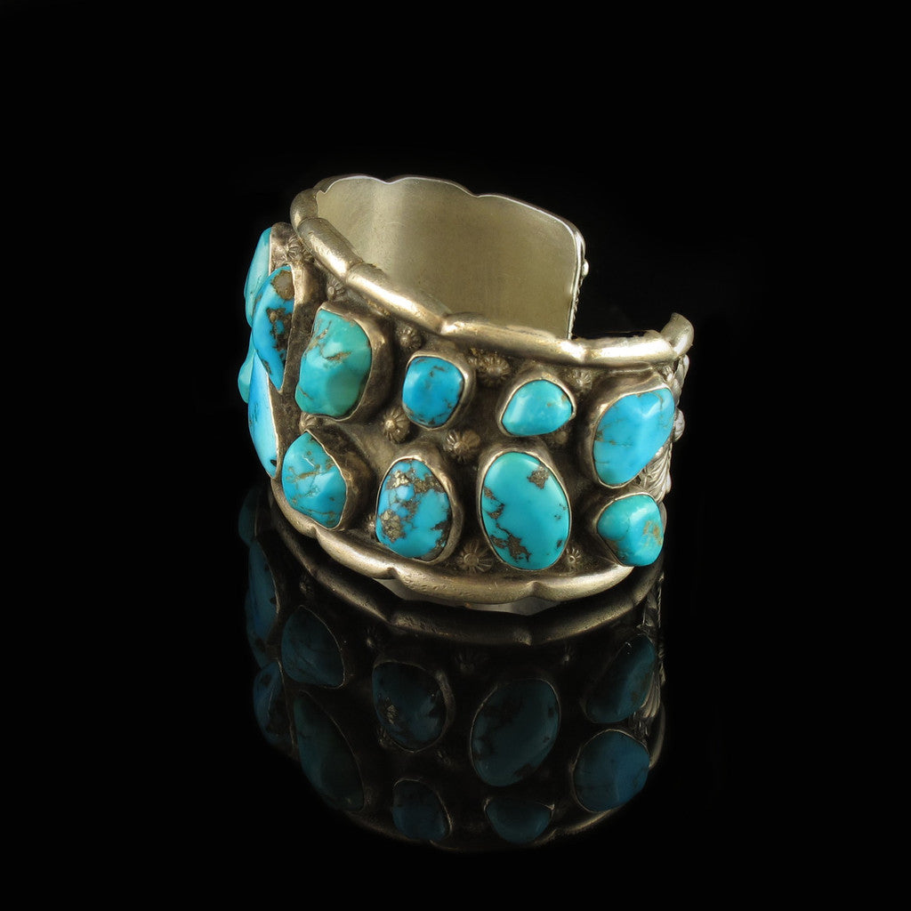 Vintage Multi-Stone Turquoise Bracelet