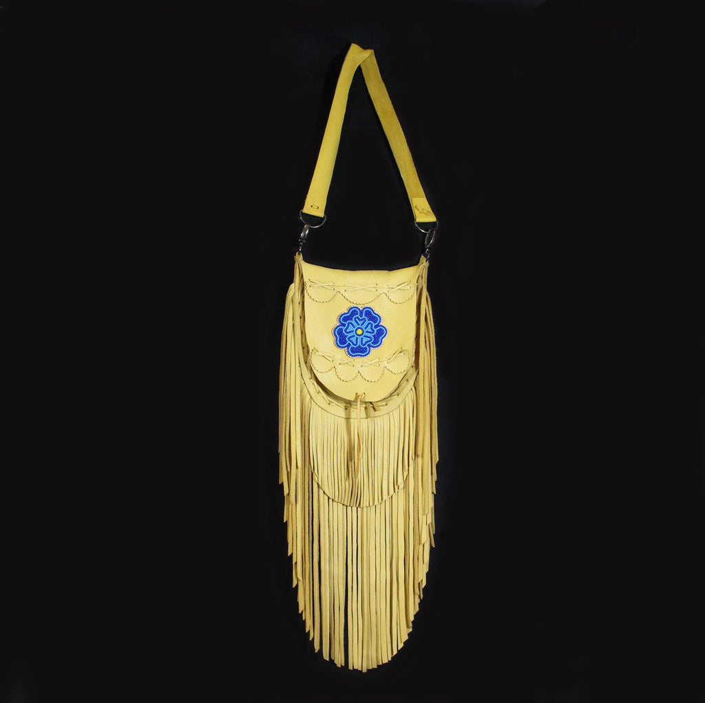 Blue Flower Bag