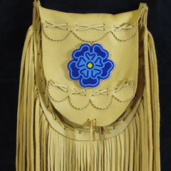 Blue Flower Bag