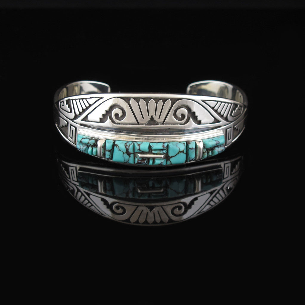 Geometric Turquoise Bracelet