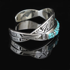 Geometric Turquoise Bracelet