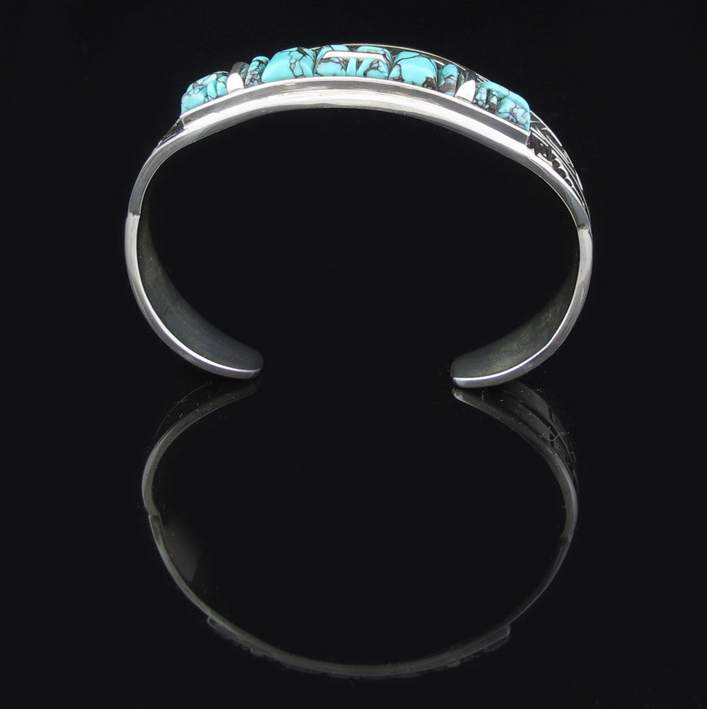 Geometric Turquoise Bracelet