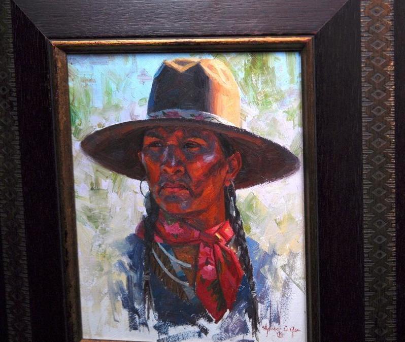 Bear Dance Chief Painting