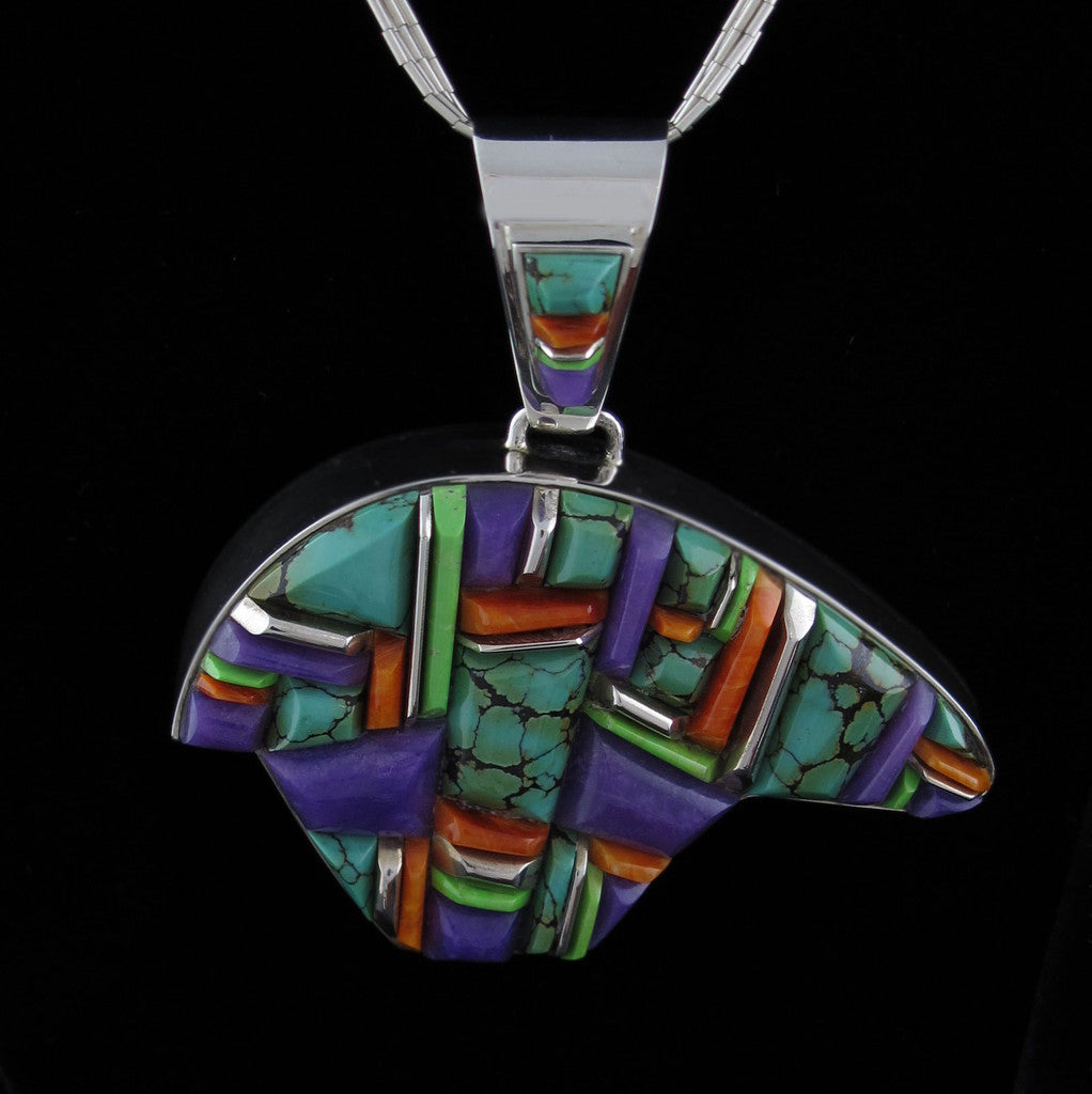 Reversible Bear Pendant Earring Set