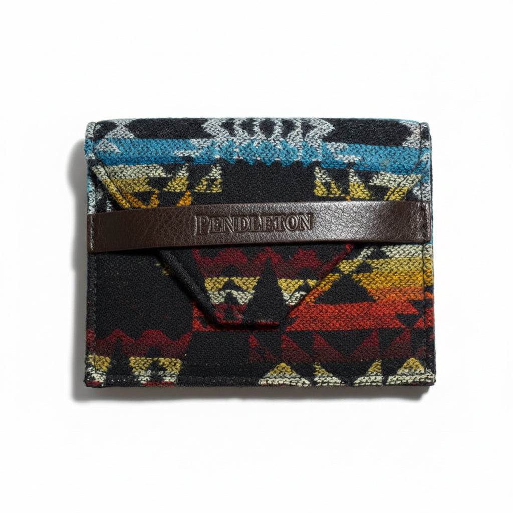 Pendleton Wallet Black - Geometric Design SALE