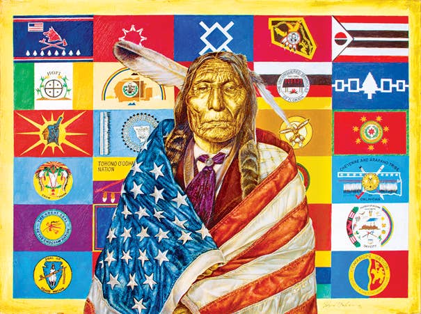 SunsOut - 5539 Flags of Our fathers 1000 pc Puzzle