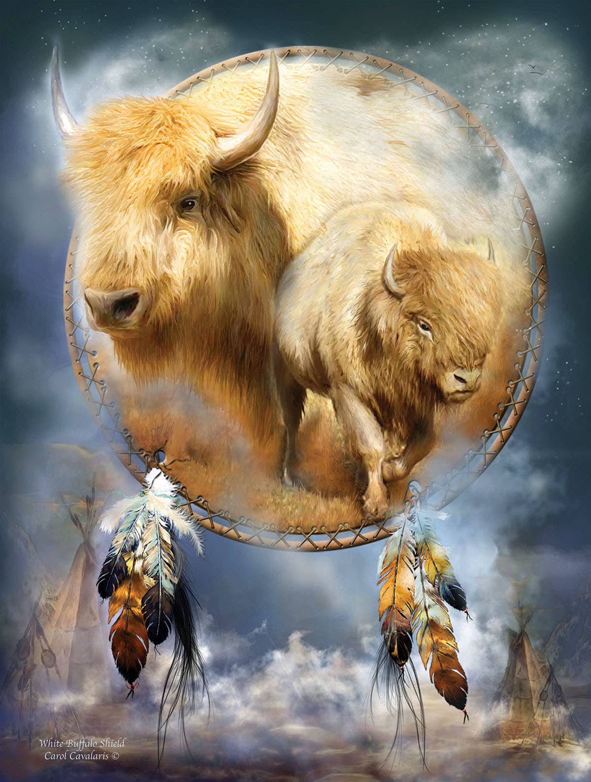SunsOut - 0102 Spirit of the White Buffalo 500 pc