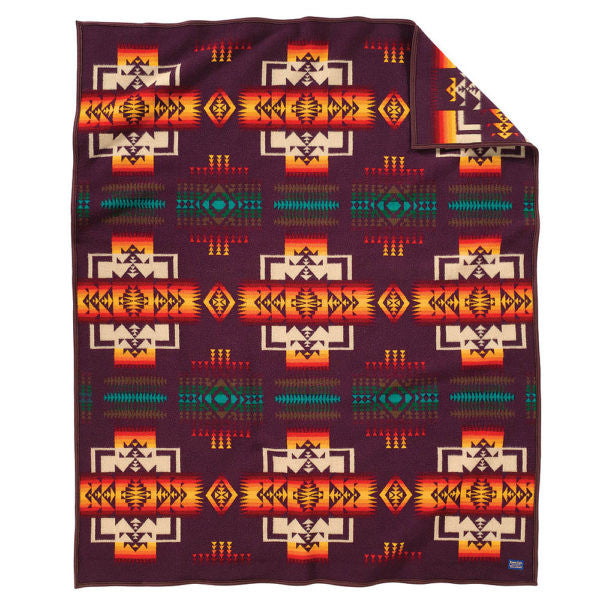 Pendleton Blanket - Chief Joseph Maroon
