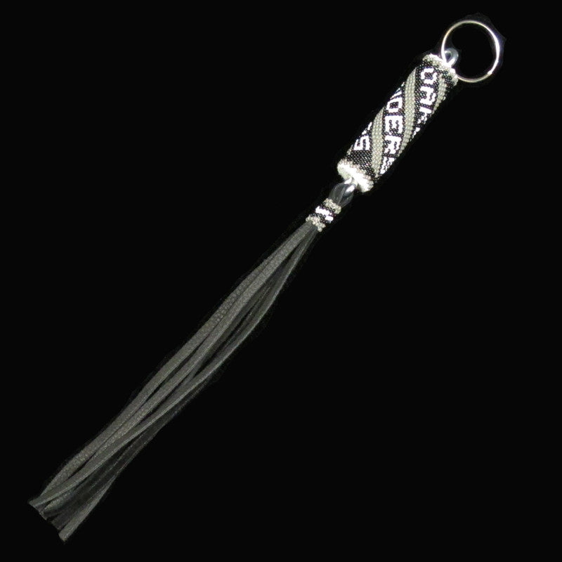 Oakland Raiders Native American Beaded Keychain