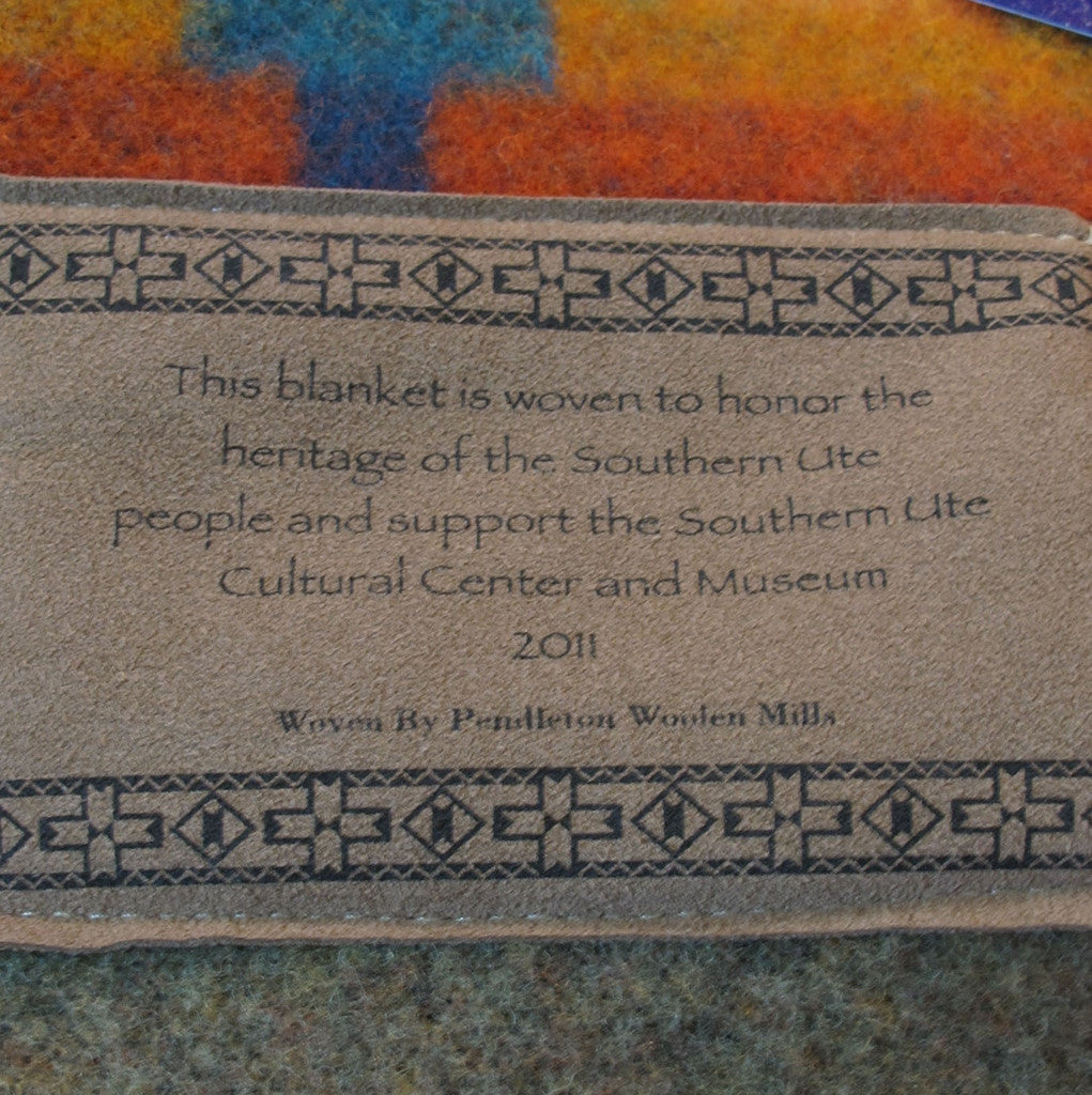 Pendleton Blanket - Southern Ute Museum